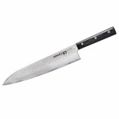 „DAMASCUS 67“ universalus virtuvinis šefo peilis 240 mm su medine rankena