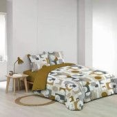 Bed Linen Set GEOMELO 240x220cm, 63x63cm
