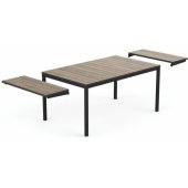 Deco Porto Nova Extendable 160-240 Ash Wood / Black