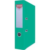 Segregator Office Products Officer dźwigniowy A4 75mm turkusowy (PBSX0