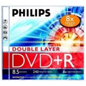 DVD+R DL Double Layer 8.5GB x8 Jewel dėklas