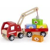 Viga Truck with crane and trailer (V50690)