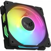 Tuf Gaming TR120 ARGB Reverse 120 mm korpuso ventiliatorius, juodas