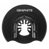 Graphite HSS semicircular disc for metal 87mm 200 teeth (56H061)