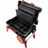 Tool case XXL III, tool box (black/ red, (empty))