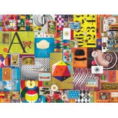Dėlionė 1500 detalių Eames Variations