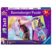 Ravensburger vaikiška dėlionė Unicorn Academy – magija ir draugystė