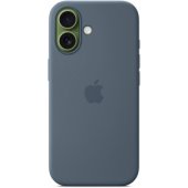 Silikoninis dėklas su MagSafe iPhone 17 Anchor Blue