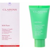 Clarins SOS Pure balansuoja kaukė su moliu