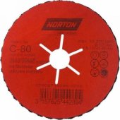 _8189195 Norton pusiau elastingas diskas NORTON CP FLEX 127MM P.80 (1 vnt.)