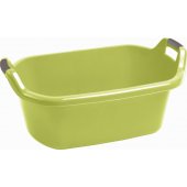 Bowl with handles oval 55L Green