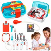 Little Doctor®s Medical Set Suitcase Accessories Lights Sounds 15 pcs.