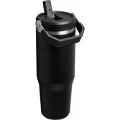 The IceFlow Flip Straw 2.0 gertuvė 890 ml juoda