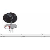 _7761086 Kopijavimo žiedas MAKITA 27x30x13mm