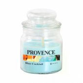 Candle Blue Coctail Ø6x9cm