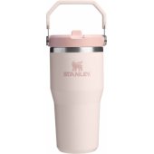 The IceFlow Flip Straw 2.0 Tumbler 600 ml rožinis