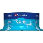 CD-R 700MB x52 Extra Protection Cake Box 25