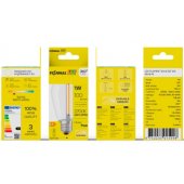 LED lemputė su reguliuojamu šviesos srautu, E27, S14, 1W, 100lm, 2700K, 360