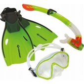 Bermuda swim set, green