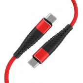 USB-C į USB-C 65W raudonas