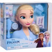 Just Play Disney Frozen 2 Basic Elsa Styling Head, Make-up and Hairdre
