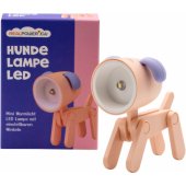 LED Animal Flashlight Pink Dog