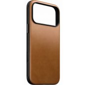 Modern Leather Case iPhone 17 Pro Max English Tan
