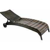 Wicker 73x196x99cm Dark Brown