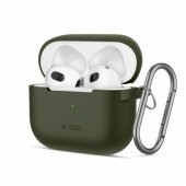 Silicone Hook AirPods 3 cover green