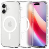 Ultra Hybrid MagSafe dėklas iPhone 17, skaidrus matinės baltos spalvos