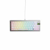 Glorious Gaming GMMK 3 PRO 65% Prebuilt Wired Silver - US