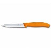 Victorinox Victorinox peilis daržovėms, lygiais ašmenimis, 10 cm, oranžinis