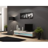 VIGO NEW 180x40x30 Sonoma/ White Gloss
