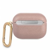 Saffiano Script Metal Collection AirPods Pro cover pink
