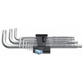 Wera Wera 3950/ 9 Hex-Plus Stainless 1 - L formos raktų rinkinys, metrinis, nerūdijančiojo plieno s