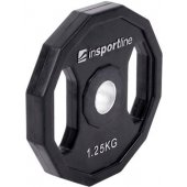 Guma dengtas svorio diskas „Ruberton“ 1,25 kg 30 mm