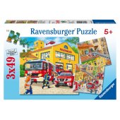 Dėlionė 3X49 Gaisrinė