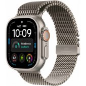 49mm Natural Titanium Milanese Loop Medium
