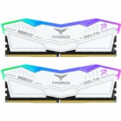 T-Force Delta RGB White 2x16GB DDR5 6000MHZ DIMM FF4D532G6000HC30DC01