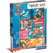 Clementoni CLE dėlionė 60 maxi SuperKolor Šunyčiai patruliai 26592