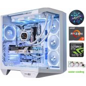 ArcticX Pro Ryzen 7 7800X3D 32GB 2TB SSD 1TB HDD RTX 5070Ti Win11