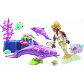 Mermaid with Dolphins