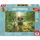 Schmidt Spiele Mark Fredrickson: Dog love - brown Labrador in the cool