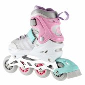 NH18192 4in1 PINK SIZE M. M(34-38) INLINE SKATES WITH DIM. TUL. ICE HO