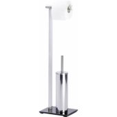 Toilet Paper Holder and Toilet Brush 71x17x17cm