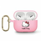 Silicone 3D Kitty Head Airpods 3 pink