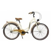 Vintage 26" 3 pavarų 2023 Kreminis/ Rudas blizgus