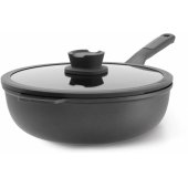 Uždengiamas wok tipo keptuvas su nepridegančia Stone+ danga, 28 cm