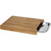 Excellent Houseware pjaustymo lentelė su trupinių padėklu 35x25cm