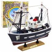 Kolekcinis dekoratyvinis žvejybinio laivo modelis Flying Lady 24x23cm